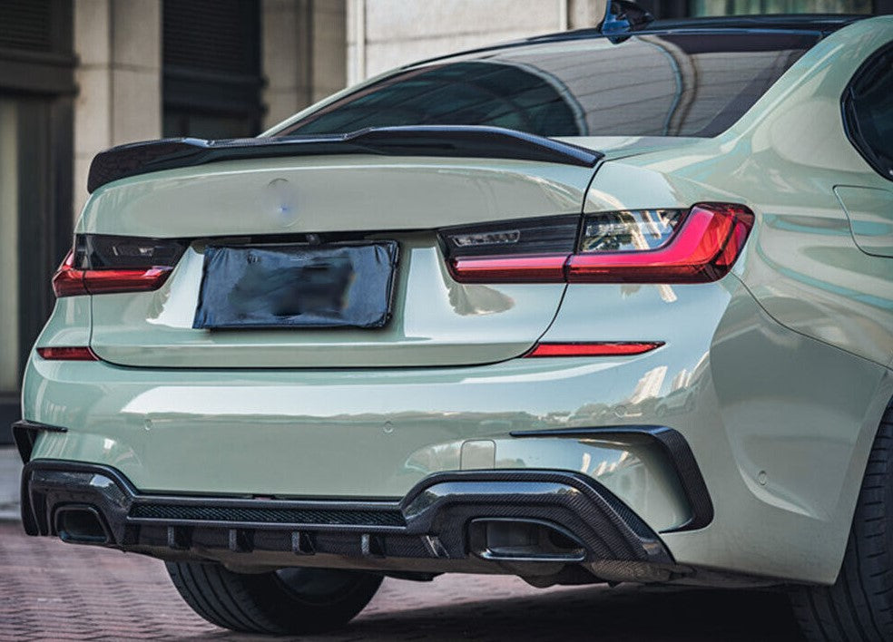 BMW M3 G80 CARBON FIBRE CS STYLE REAR SPOILER 2019+