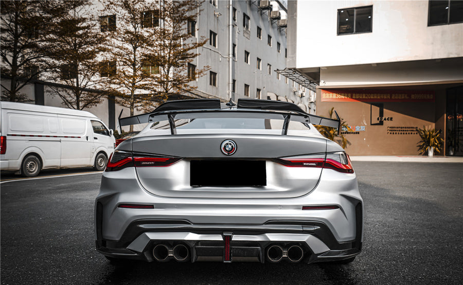 BMW M4 G82 CARBON FIBRE DOUBLE DECK REAR SPOILER 2020+