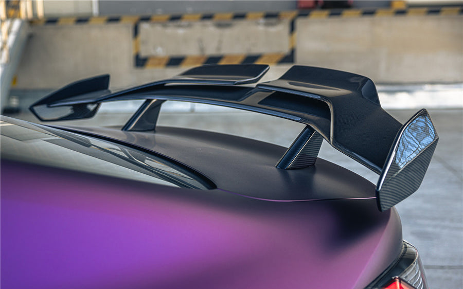 BMW M4 G82 CARBON FIBRE DOUBLE DECK REAR SPOILER 2020+