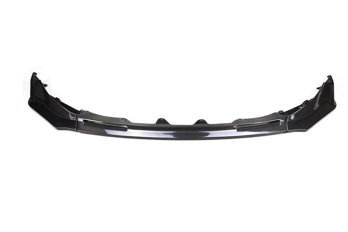 BMW M3/M4 G8X DRY CARBON FIBRE V STYLE FRONT BUMPER LIP 2021+