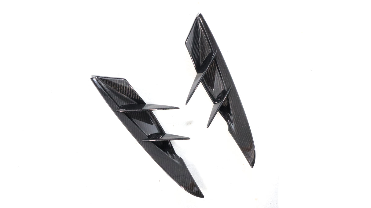 Toyota Supra CP Style Dry Carbon Fibre Front Bumper Trims