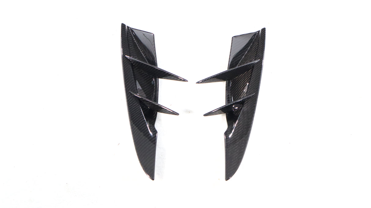 Toyota Supra CP Style Dry Carbon Fibre Front Bumper Trims