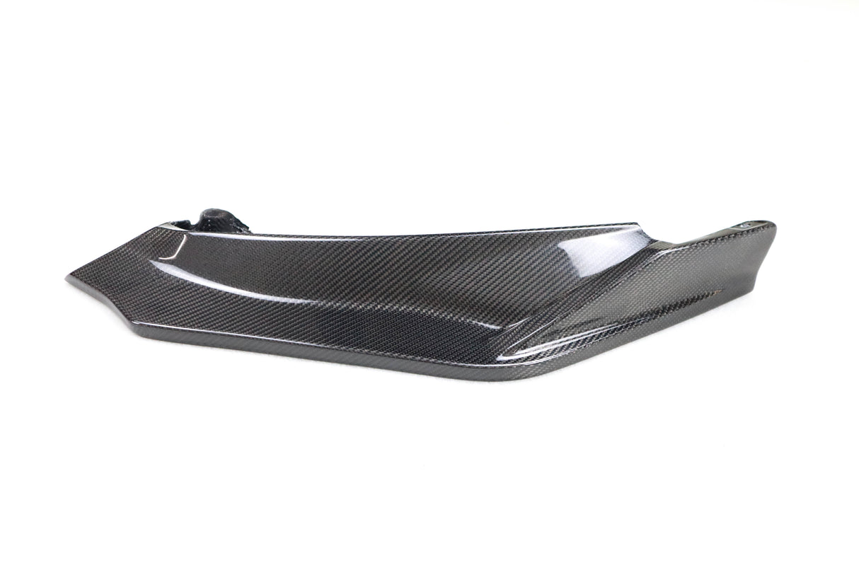 BMW M3/M4 G8X DRY CARBON FIBRE V STYLE FRONT BUMPER LIP 2021+