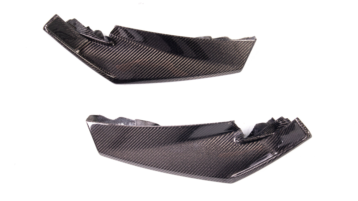 BMW M3/M4 G8X DRY CARBON FIBRE CSL STYLE FRONT BUMPER LIP 2021+ (3 PCS)
