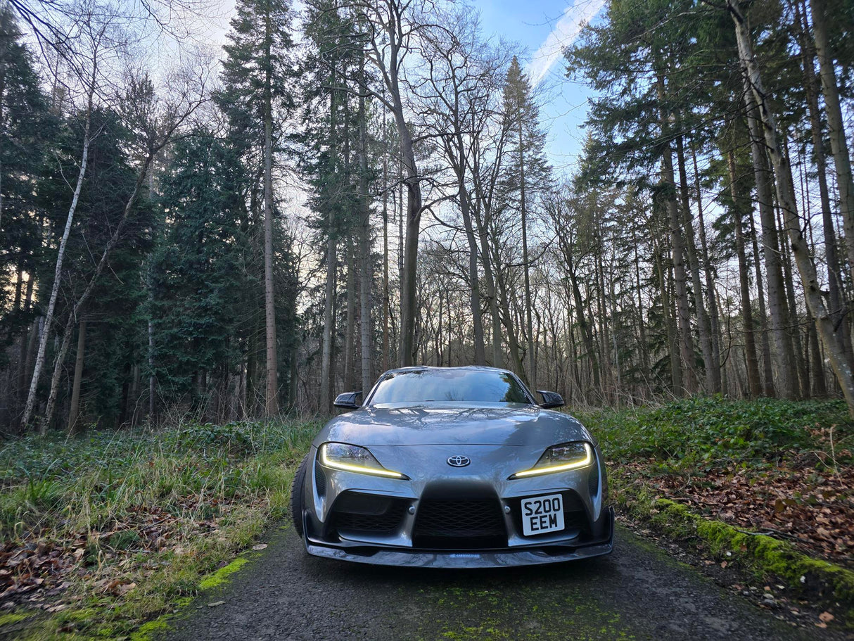 Toyota Supra A90 AG Style Front Bumper Lip 2019+