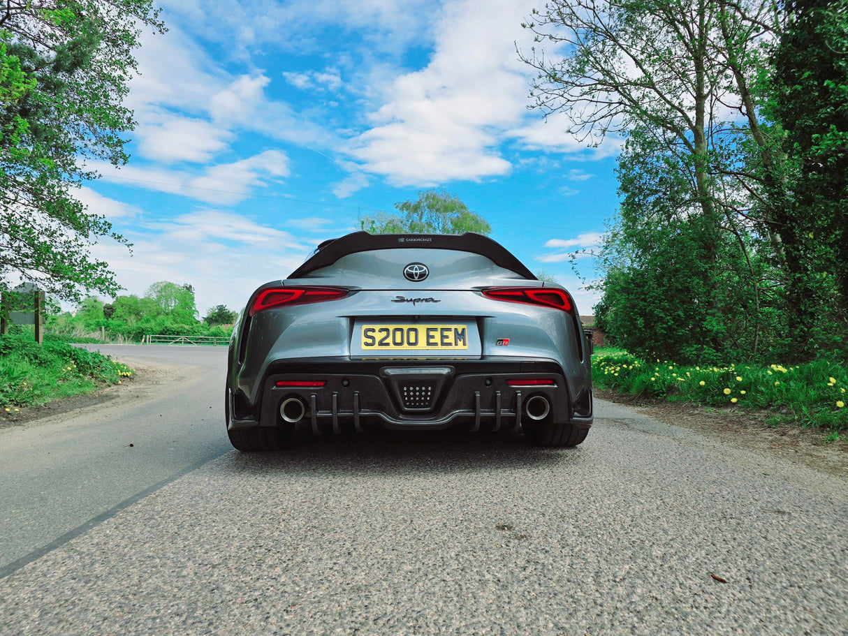 Toyota Supra A90 Carbon Fibre Man Ray Rear Bumper Diffuser 2019+