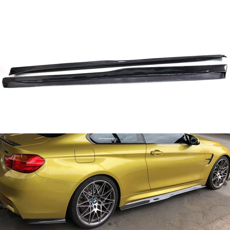BMW M4 F82/F83 PSM STYLE CARBON FIBRE SIDE SKIRT