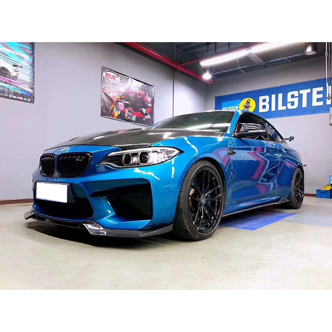 BMW F87 M2 V STYLE CARBON FIBRE FRONT SPLITTER