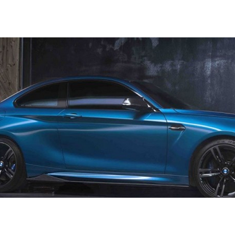 BMW F87 M2/COMP MTC STYLE DRY CARBON FIBRE SIDE SKIRTS