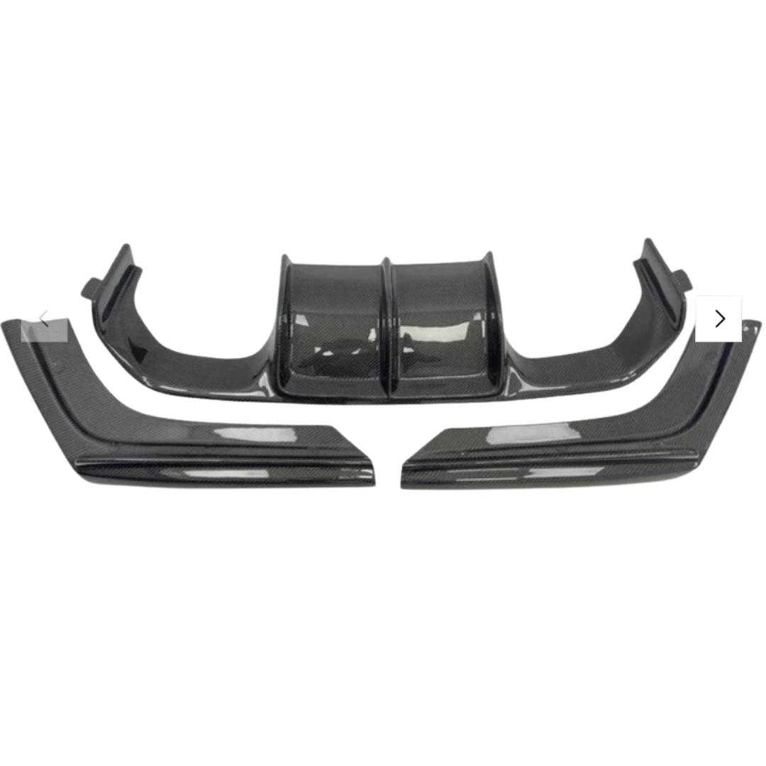 BMW F80/F82 V STYLE CARBON FIBRE REAR DIFFUSER