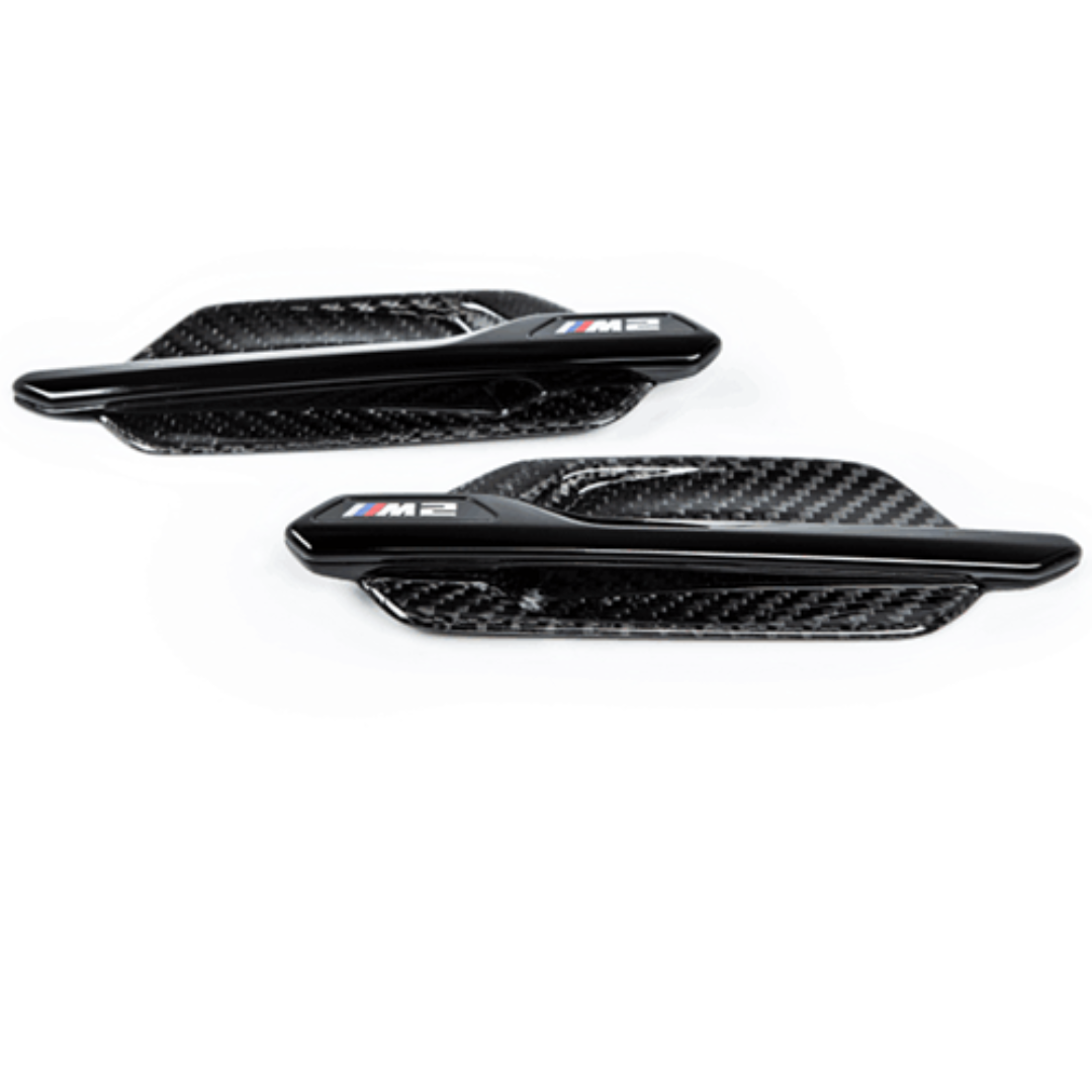 BMW F87 M2 CARBON FIBRE REPLACEMENT SIDE FENDER TRIMS