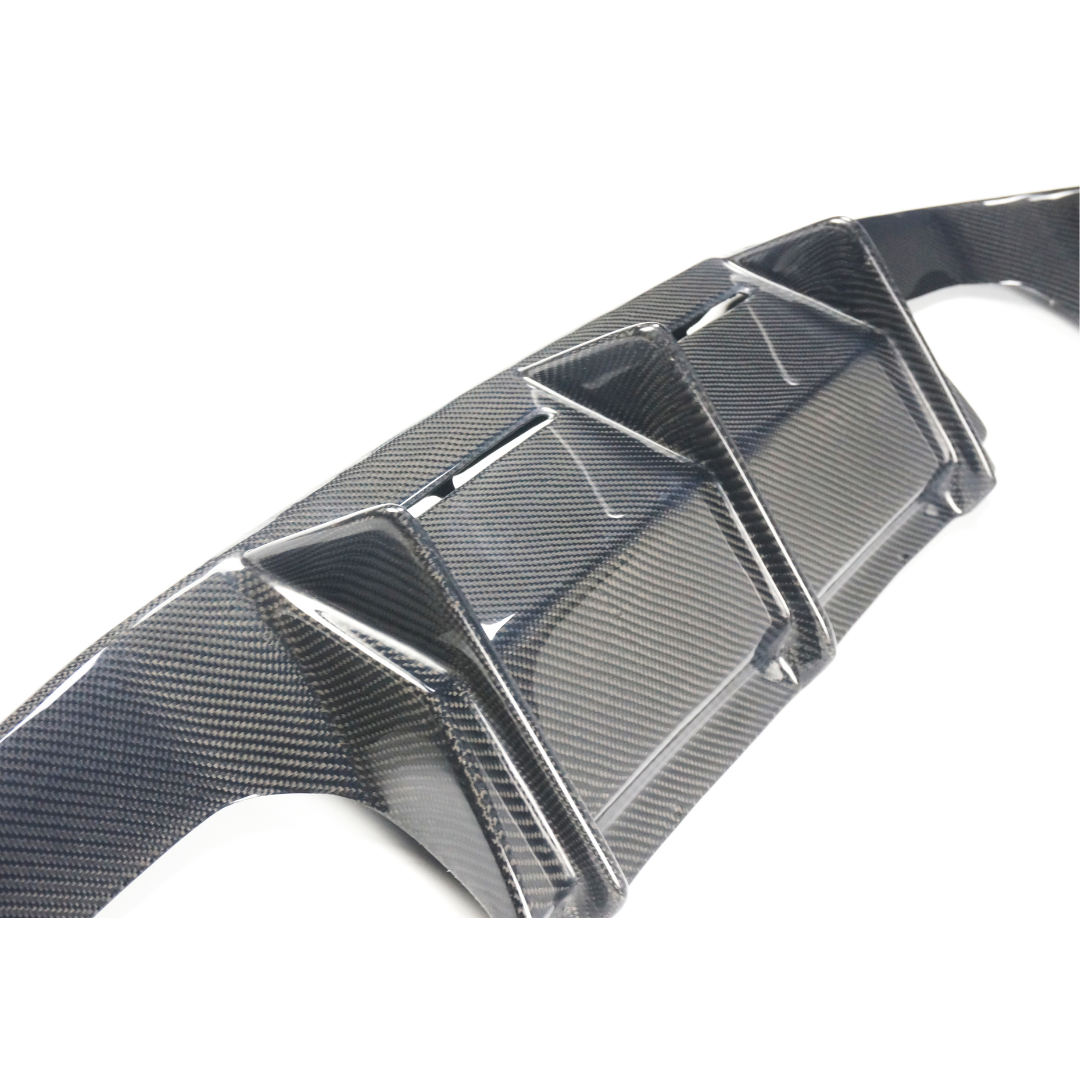 BMW F87 M2 MTC STYLE CARBON FIBRE REAR DIFFUSER (3PCS)