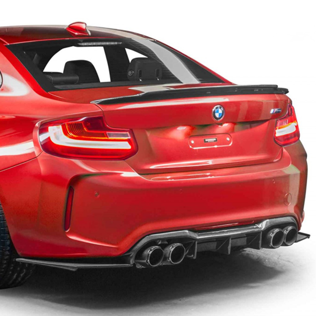 BMW F87 M2 MTC STYLE CARBON FIBRE REAR DIFFUSER (3PCS)