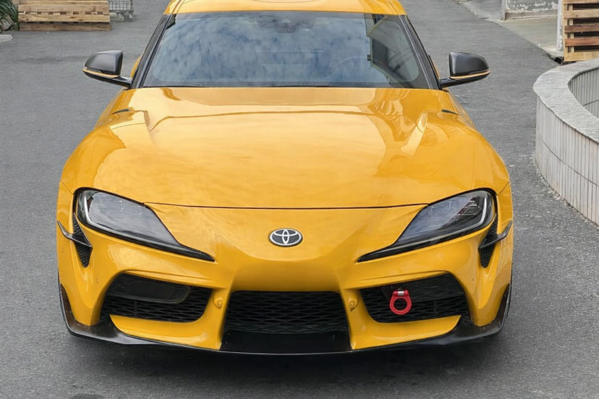 Toyota Supra A90 GT Style Dry Carbon Front Bumper Trims