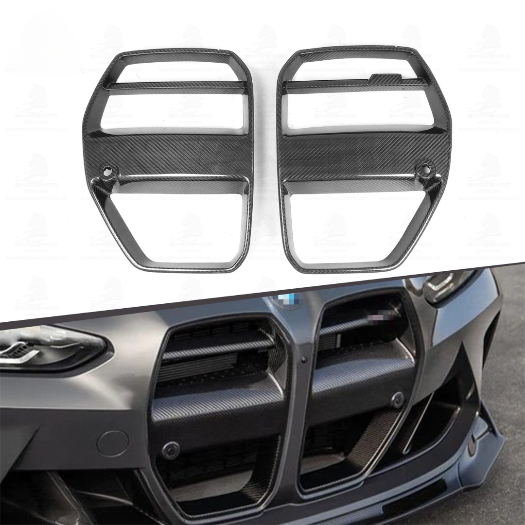 BMW M3/M4 G8X V STYLE DRY CARBON FIBRE FRONT GRILLE