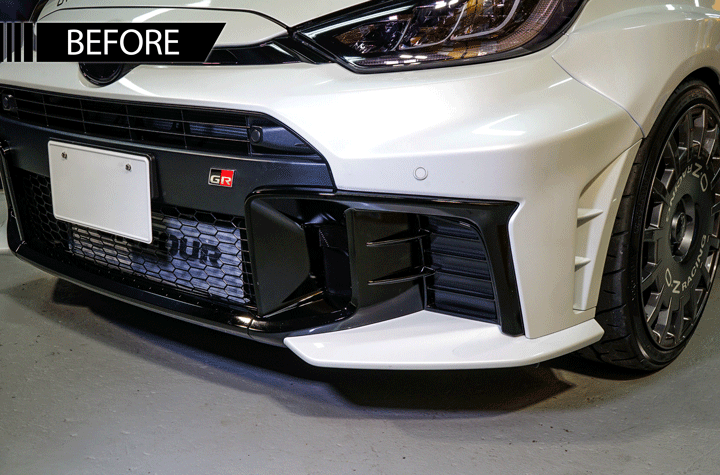 Toyota GR Yaris MK2 Dry Carbon Fibre Front Bumper Duct Covers (SET OF 2)