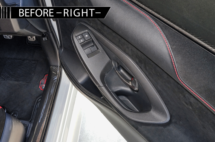 Toyota GR Yaris MK2 Dry Carbon Fibre Switch Panel Cover (SET OF 2)
