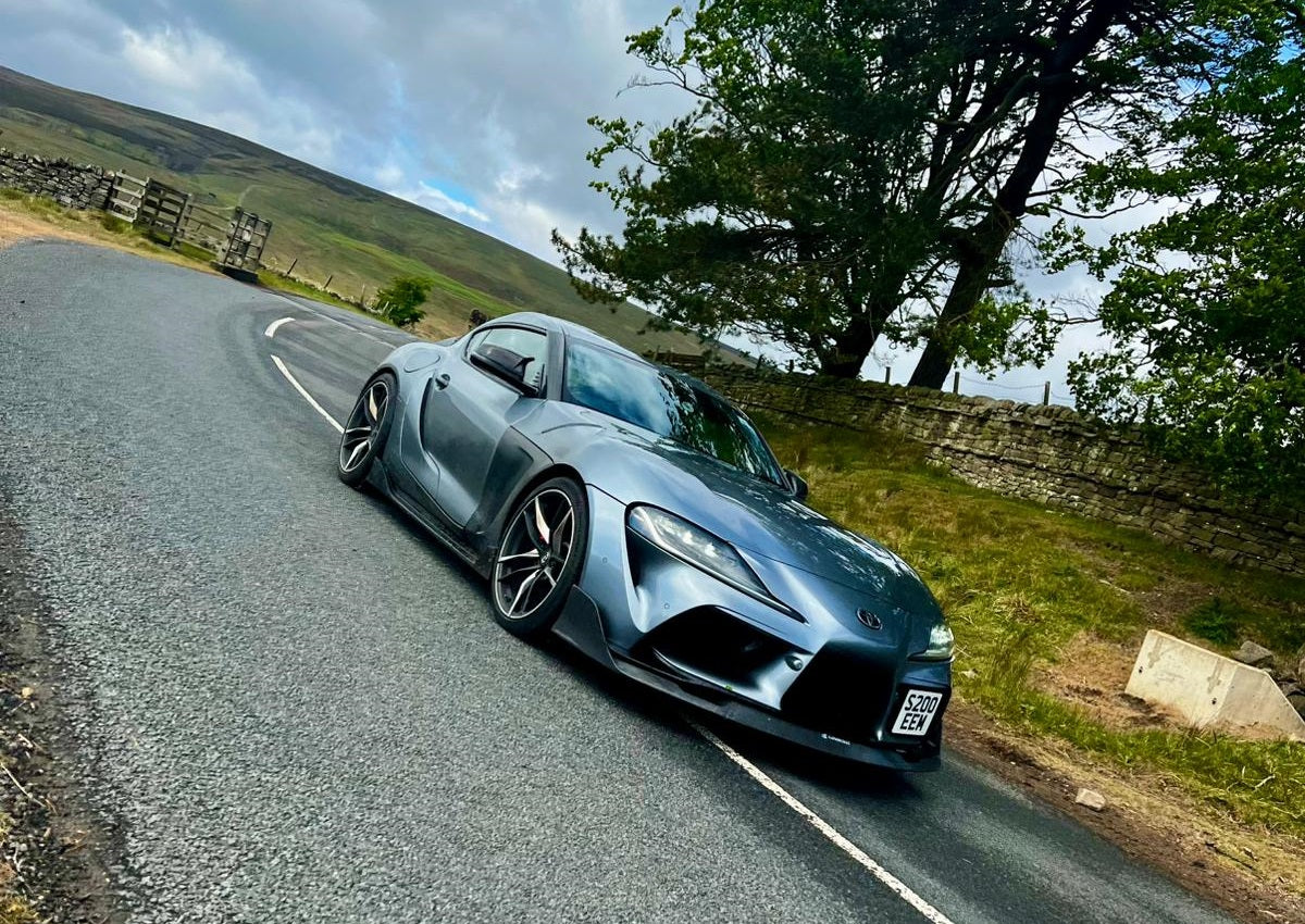 Toyota Supra A90 AG Style Front Bumper Lip 2019+