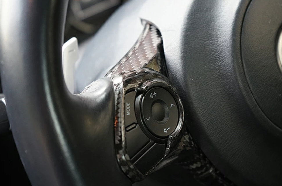 Dry Carbon Fibre 3 Piece Steering Cover – Toyota GR86 / Subaru BRZ