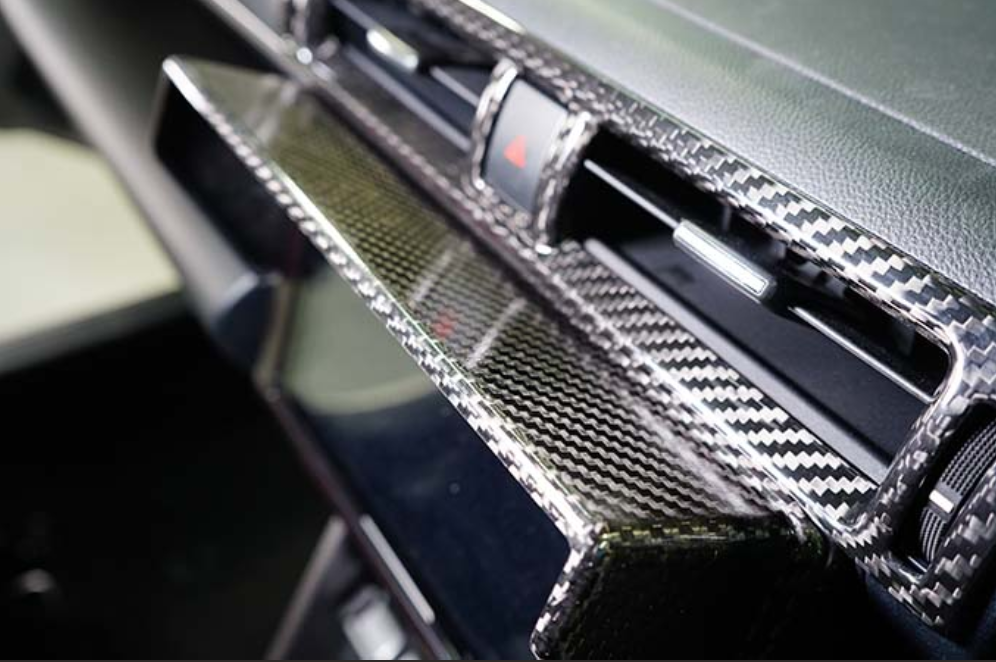 Dry Carbon Fibre Navigation Monitor Visor Cover – Toyota GR86 / Subaru BRZ