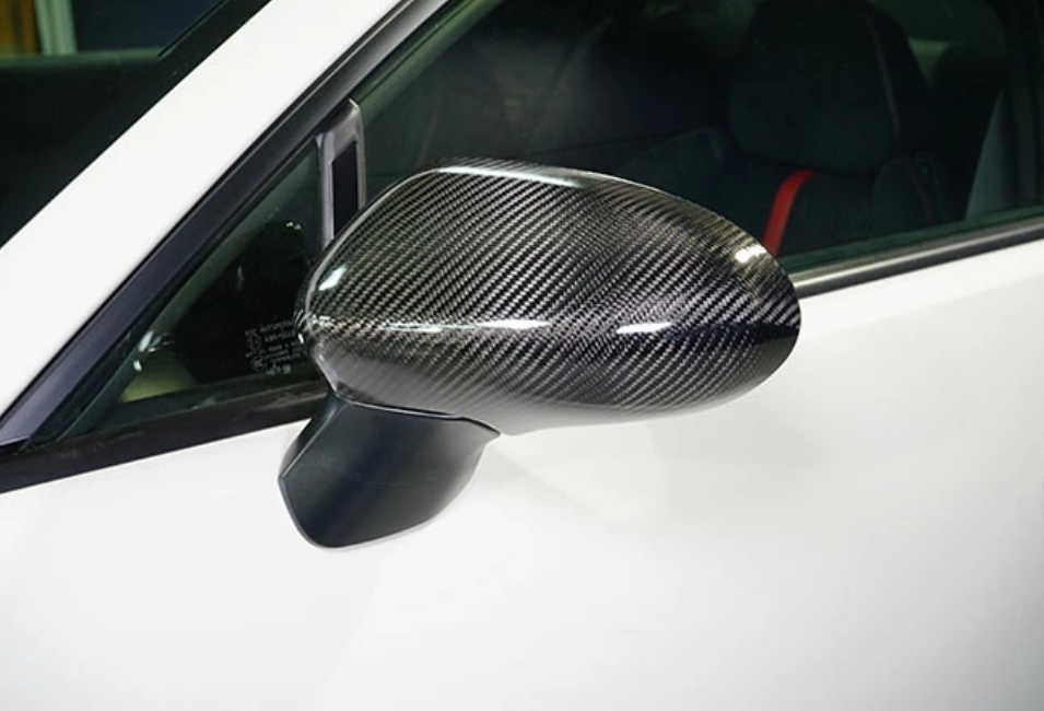 Dry Carbon Fibre Mirror Covers – Toyota GR86 / Subaru BRZ