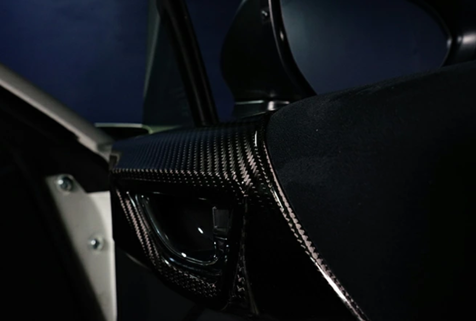 Dry Carbon Fibre Inner Door Trim Cover (Pair) - Toyota GR86 / Subaru BRZ