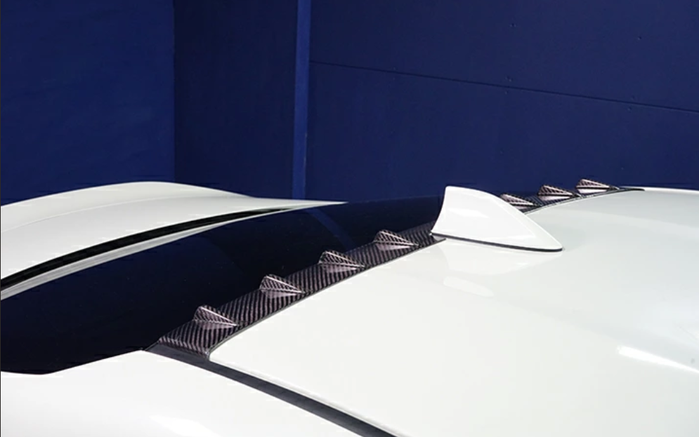 Dry Carbon Fibre Vortex Generator Top Spoiler – Toyota GR86 / Subaru BRZ