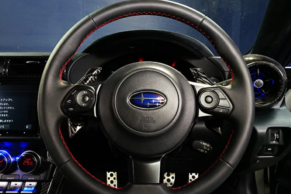 Dry Carbon Fibre 2 Piece Paddle Shift Covers – Toyota GR86 / Subaru BRZ