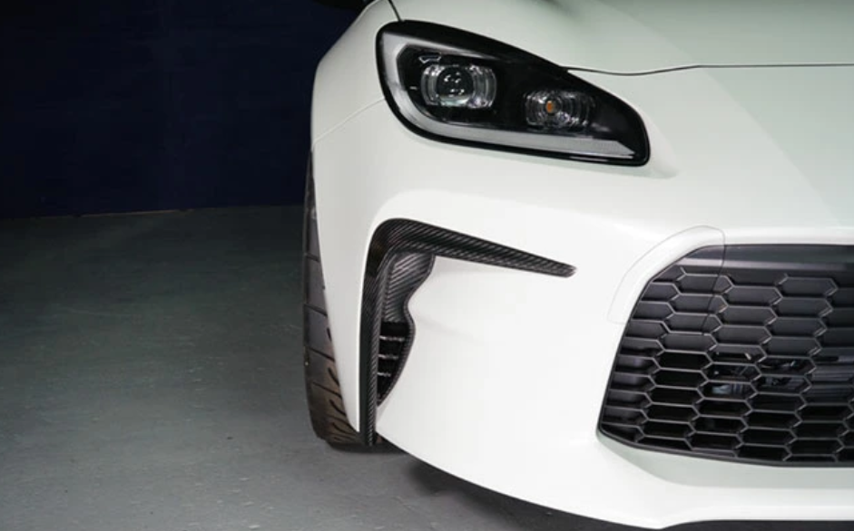 Dry Carbon Fibre Front Side Duct Cover – Toyota GR86