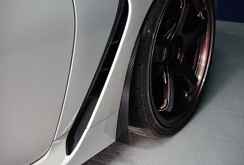 Dry Carbon Fibre Front Mudguard Covers (Pair) - Toyota GR86 / Subaru BRZ