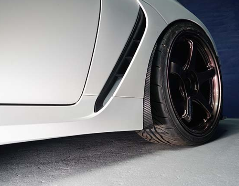 Dry Carbon Fibre Front Mudguard Covers (Pair) - Toyota GR86 / Subaru BRZ