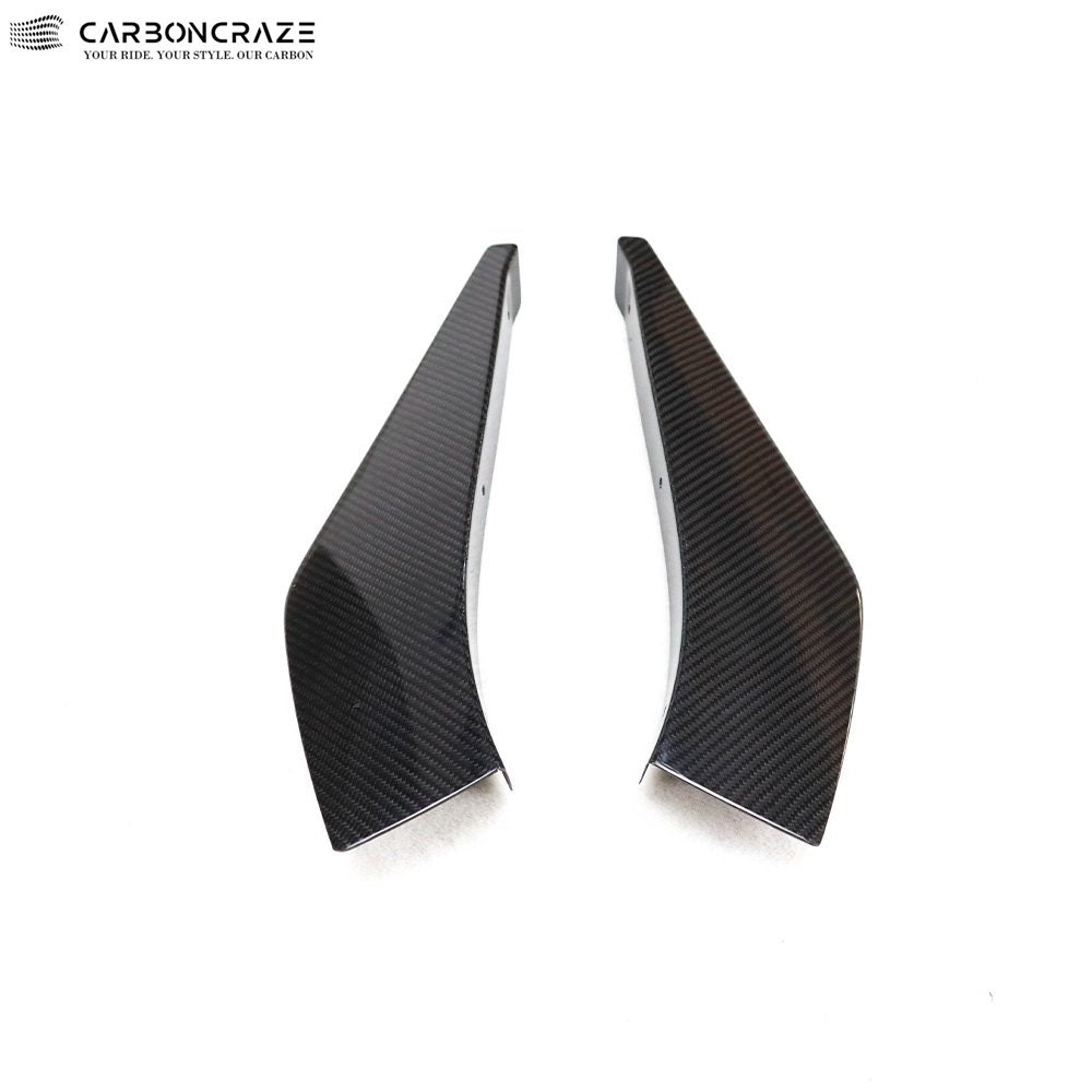 Toyota Supra A90 Carbon Fibre Front Bumper Trims (Canards)