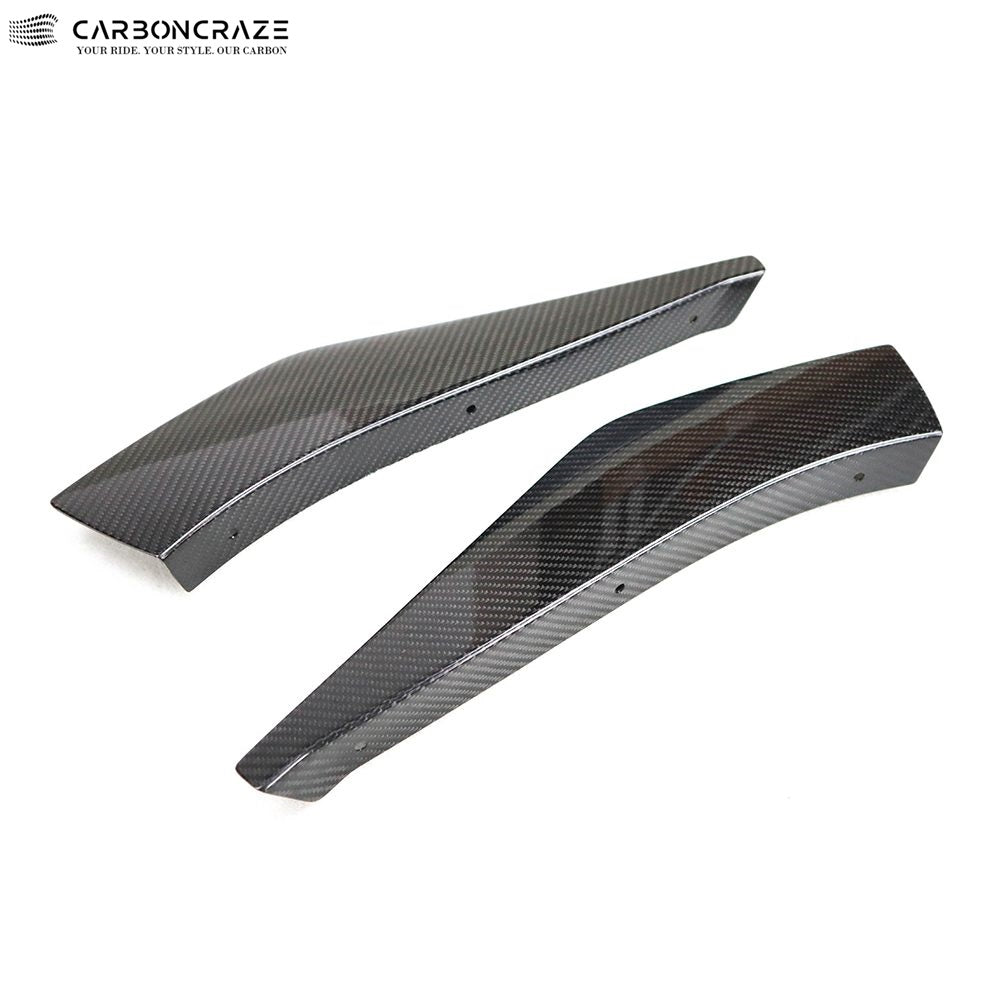 Toyota Supra A90 Carbon Fibre Front Bumper Trims (Canards)