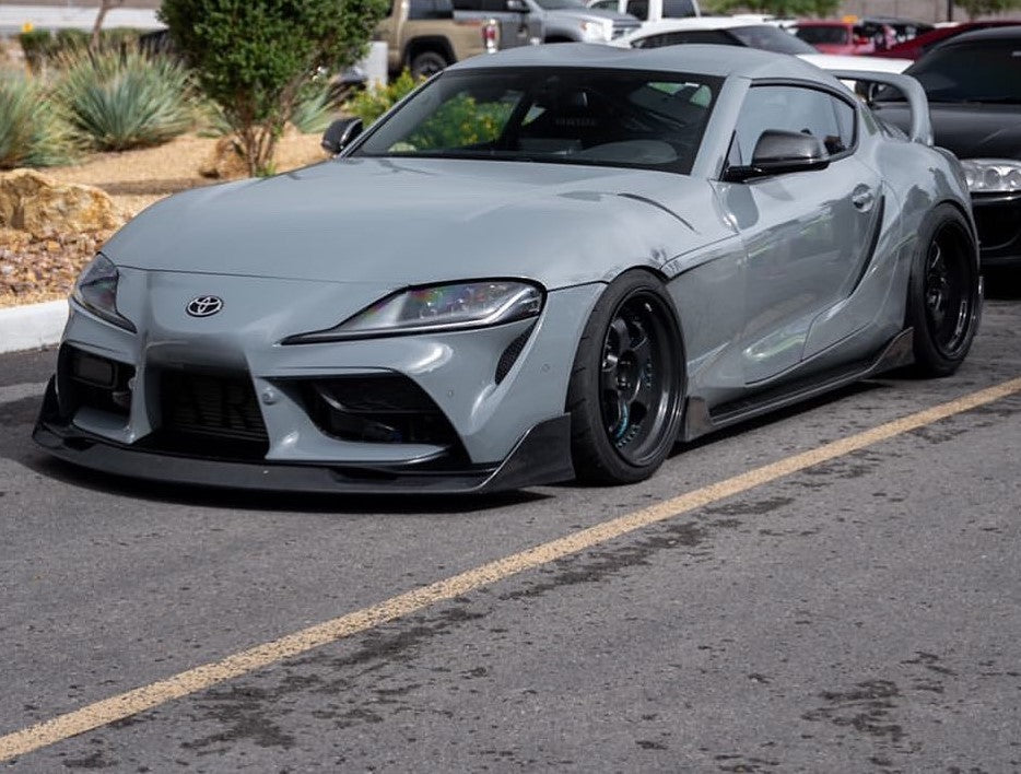 Toyota Supra A90 AG Style Front Bumper Lip 2019+