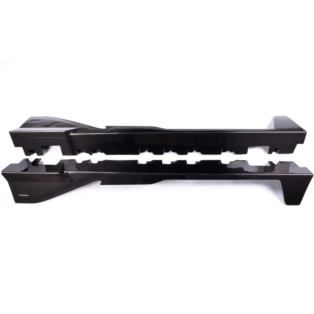 Toyota Supra A90 Toms Style Carbon Side Skirts 2019+