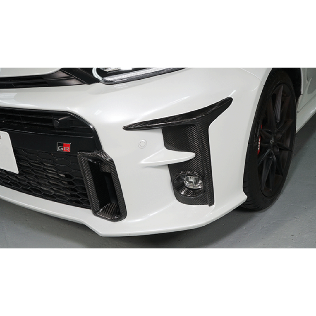 Toyota GR Yaris Dry Carbon Fibre Front Bumper Duct Covers (SET OF 2)