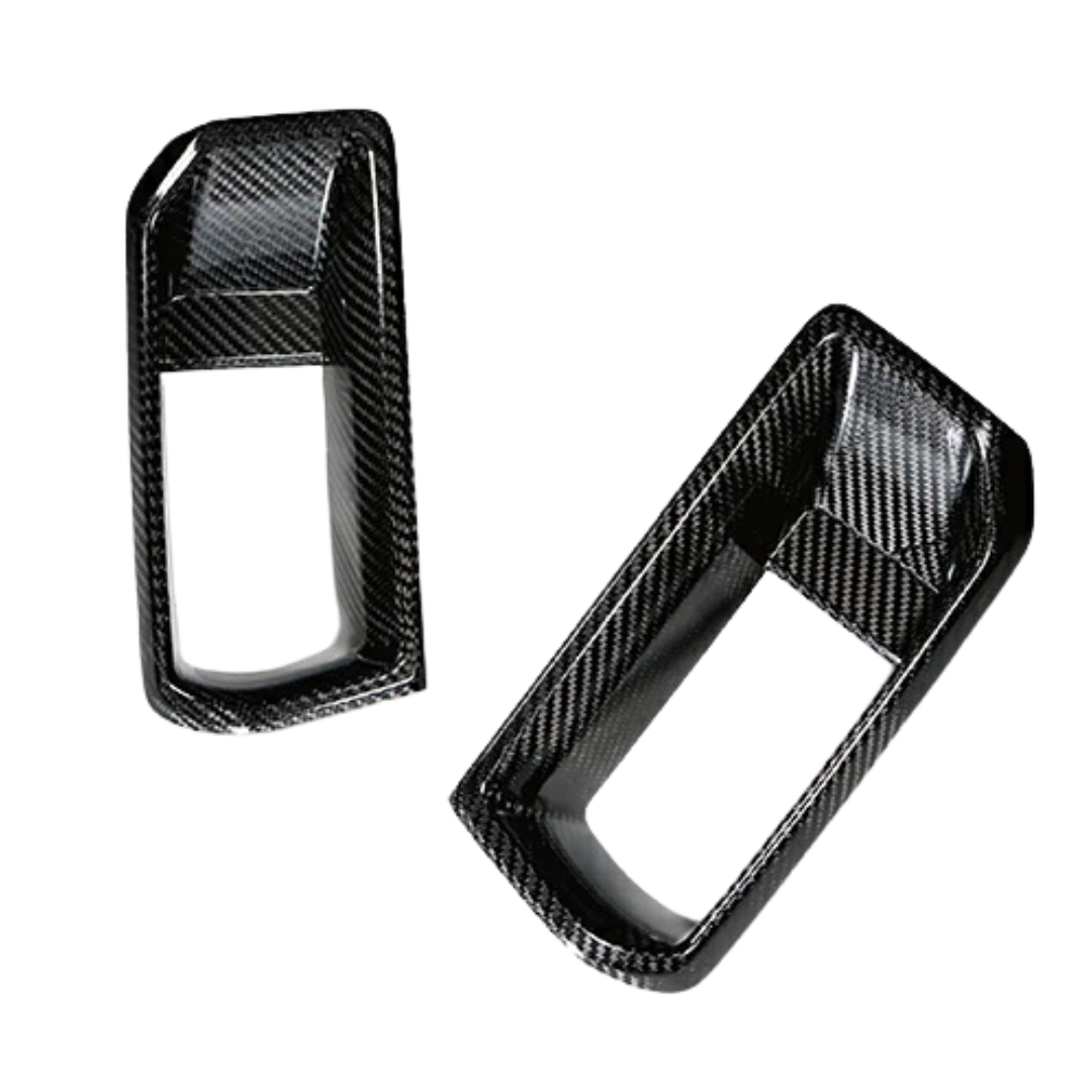 Toyota GR Yaris Dry Carbon Fibre Front Bumper Duct Covers (SET OF 2)