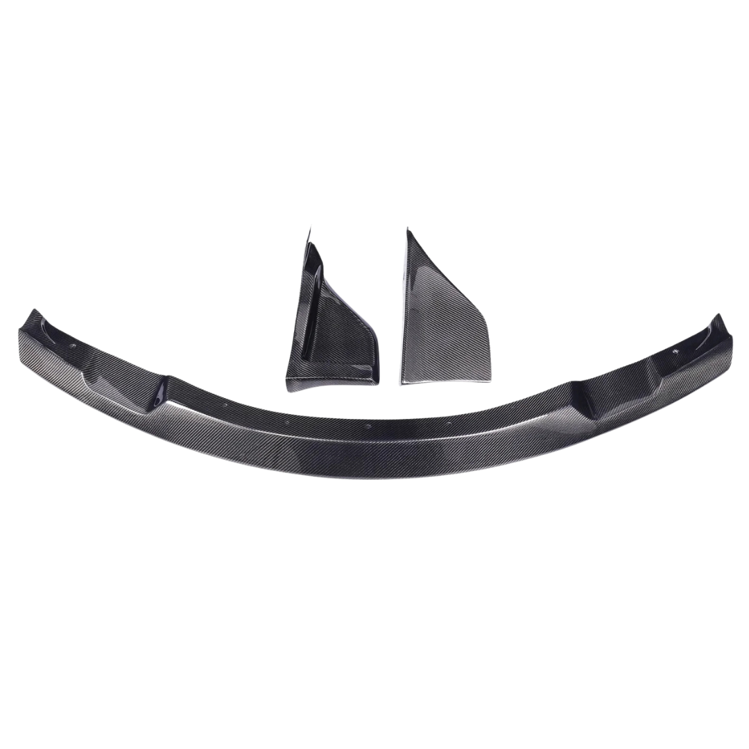 Toyota Supra A90 CARBON FIBRE AG STYLE FRONT SPLITTER (3 PIECES)