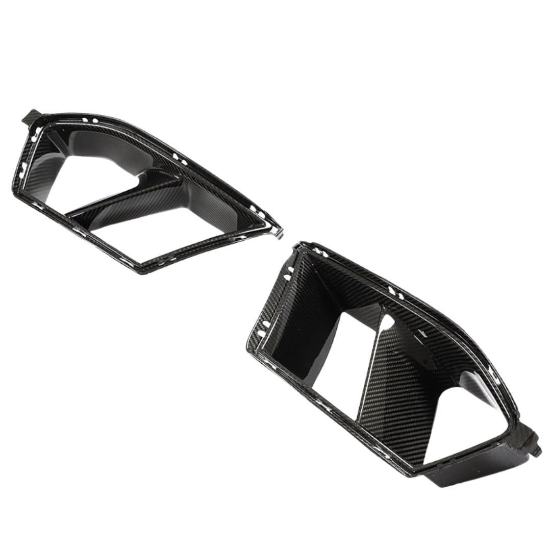 BMW M3/M4 G8X MP STYLE DRY CARBON FIBRE FRONT BUMPER VENTS 2021+