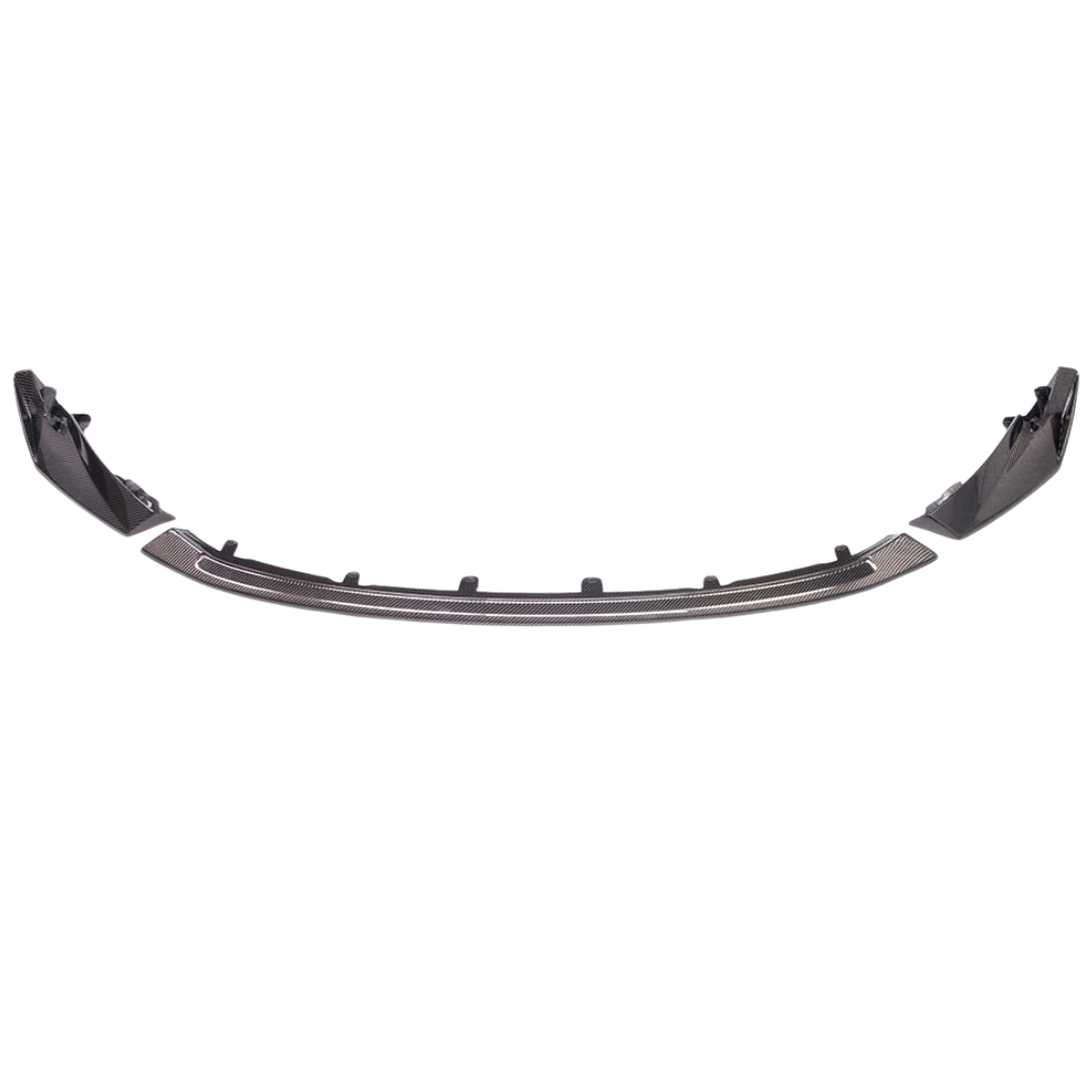 BMW M3/M4 G8X CSL STYLE CARBON FIBRE FRONT LIP 2021+ (3 PCS)