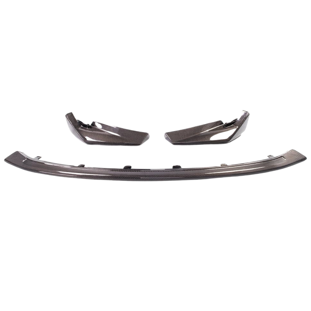 BMW M3/M4 G8X CSL STYLE CARBON FIBRE FRONT LIP 2021+ (3 PCS)