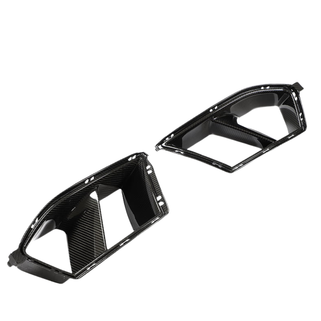 BMW M3/M4 G8X MP STYLE DRY CARBON FIBRE FRONT BUMPER VENTS 2021+