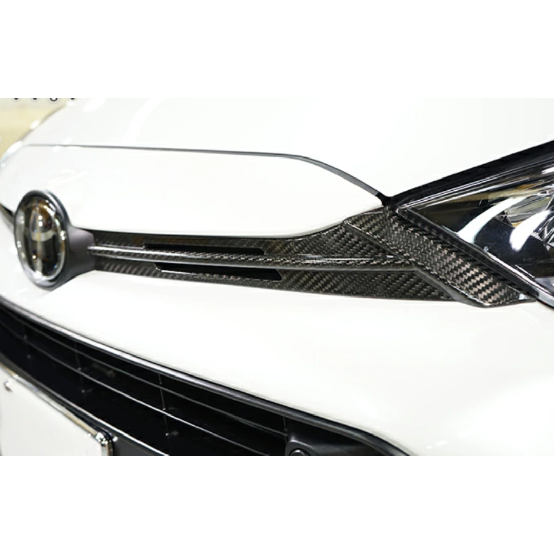 Toyota GR Yaris Dry Carbon Fibre Front Upper Duct Covers (SET OF 2)