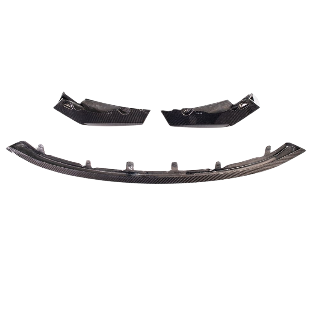 BMW M3/M4 G8X CSL STYLE CARBON FIBRE FRONT LIP 2021+ (3 PCS)