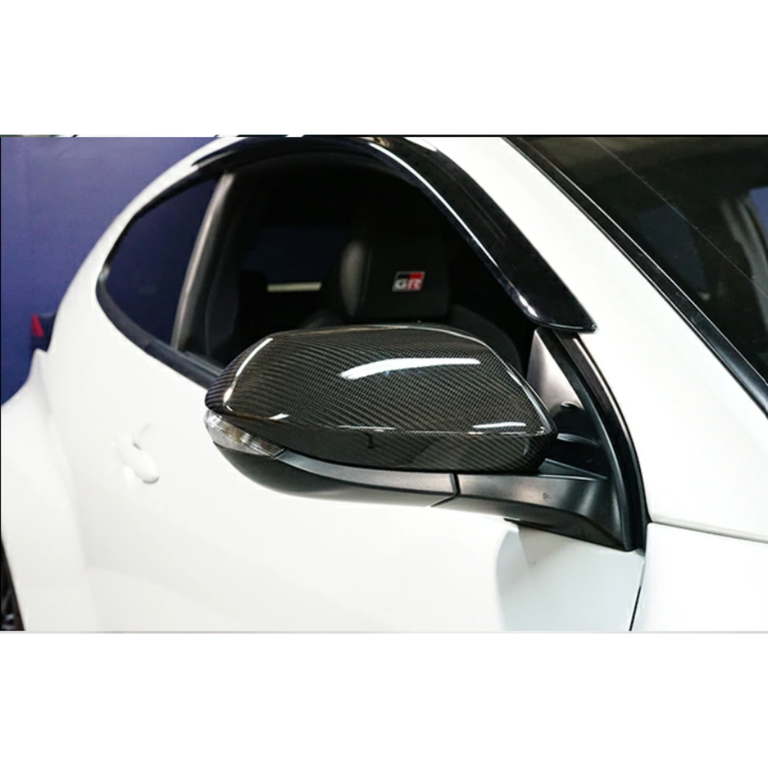Toyota GR Yaris Dry Carbon Fibre Mirror Covers (SET OF 2)