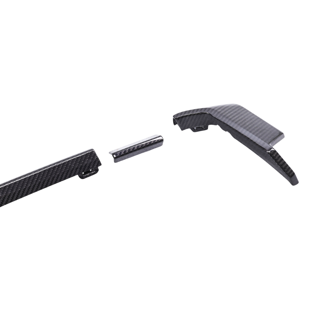 BMW M3/M4 G8X DRY CARBON FIBRE REPLACEMENT REAR BUMPER TRIMS 2021+