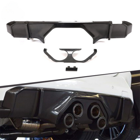 BMW M3/M4 G8X MP STYLE DRY CARBON FIBRE REAR DIFFUSER 2021+