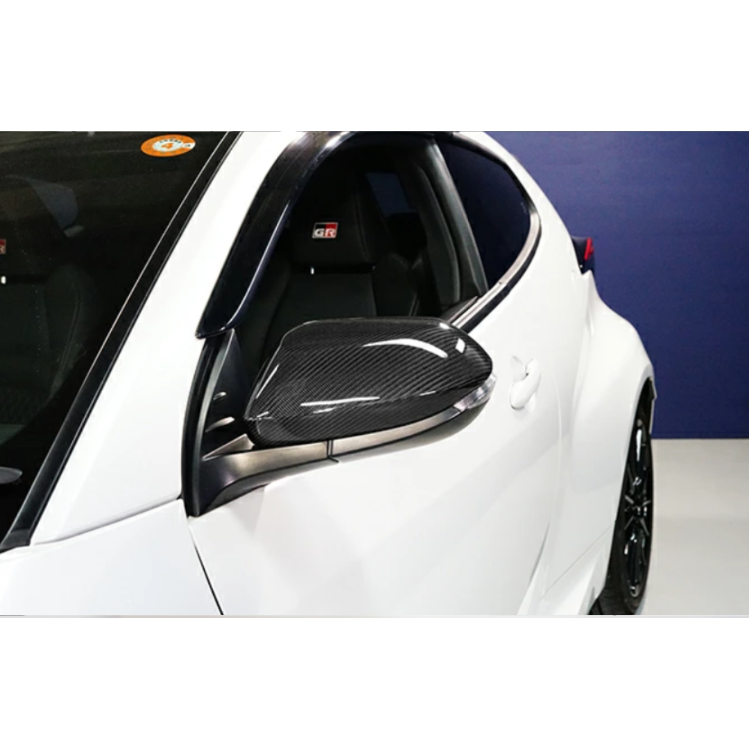 Toyota GR Yaris Dry Carbon Fibre Mirror Covers (SET OF 2)