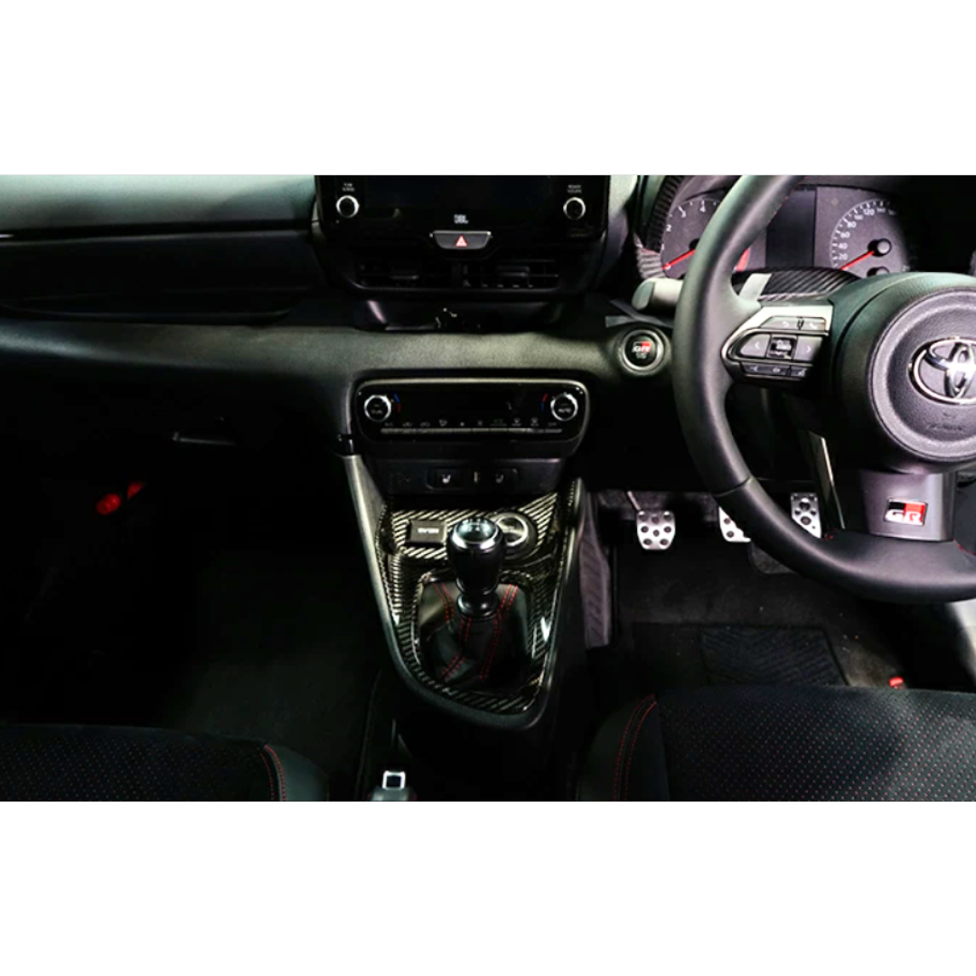 Toyota GR Yaris Dry Carbon Fibre Shift Panel Cover (MT)
