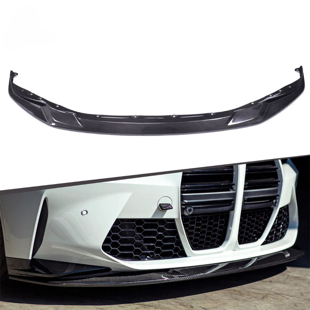 BMW M3/M4 G8X MHC STYLE DRY CARBON FRONT LIP 2021+